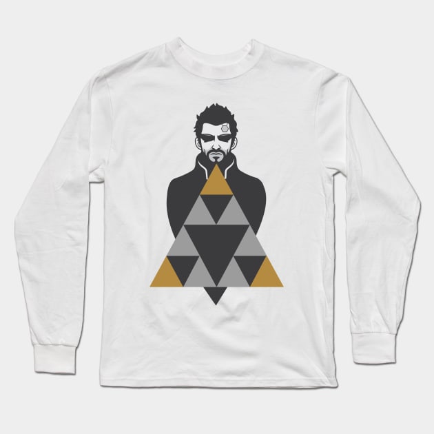 Adam Jensen Long Sleeve T-Shirt by korstee